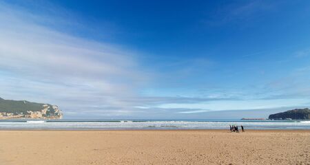 view of the cost in the north of spainの写真素材