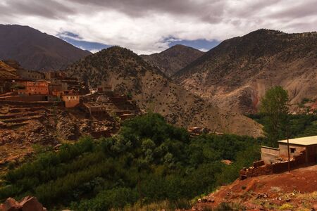 ancient town in the atlasの写真素材