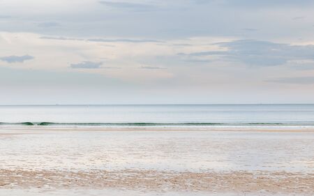 landscape  in the coast in the north of spainの写真素材