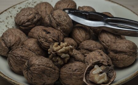 walnuts in a dish