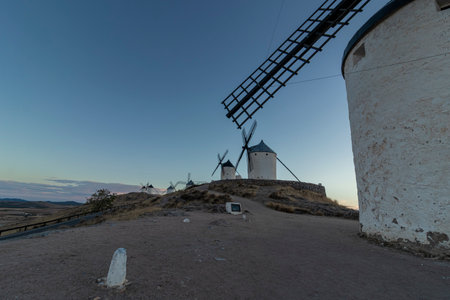 Windmills of Consuegra: A Historical and Cultural Gem of Spainの写真素材
