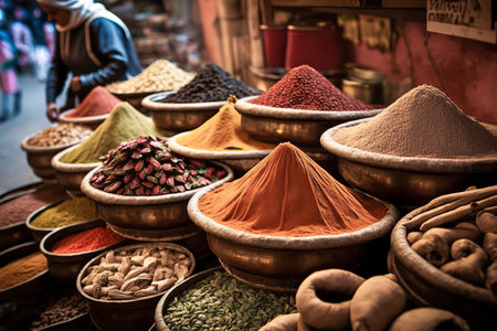 A Scented Wonderland: Exploring the Mysteries of an Arab Spice Bazaarの素材