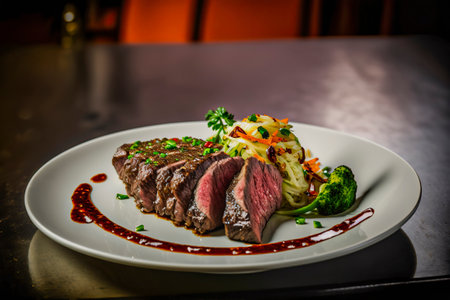 Meat Perfection: Culinary Masterpiece That Will Delight Your Senses, ai generativeの素材