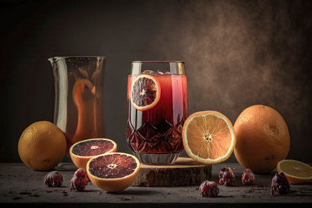 Nourish Your Body: Fresh and Healthy Fruit Juice for a Vitamin Boostの素材