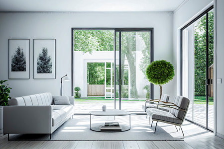 Transforming a Space: How Natural Light and a Neutral Color Palette Can Work Wonders in Your Homeの素材