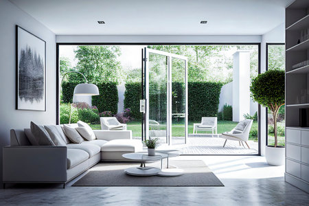 A Minimalist Oasis: Modern Design in a Small Homeの素材
