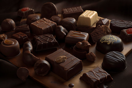Decadent Delights: Indulge in Exquisite Handcrafted Chocolates and Tempting Gourmet Treatsの素材