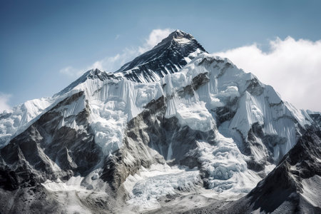 Majestic Himalayan Peaks: A Breathtaking Expedition into the Heart of Earth's Highest Mountainsの素材