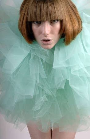 attractive fashion modelの写真素材