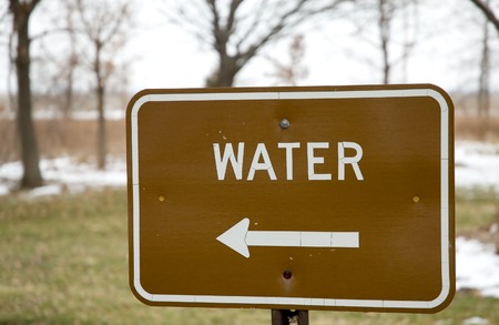 Water Signの写真素材