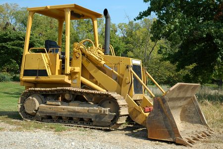 Front End Loader at a construction site