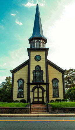 Old Town Manassasの写真素材