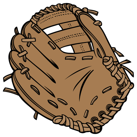 Baseball Gloveのイラスト素材
