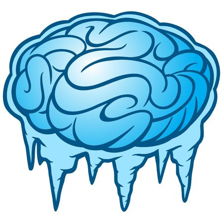 Brain Freezeのイラスト素材