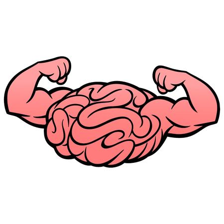 Brain Power Iconのイラスト素材