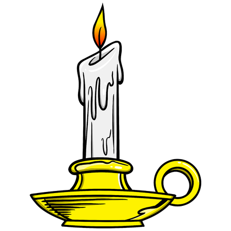 Candlestick Holderのイラスト素材