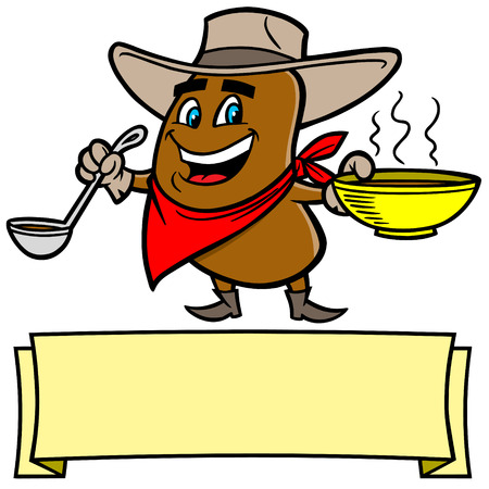 Chili Bean Cowboyのイラスト素材