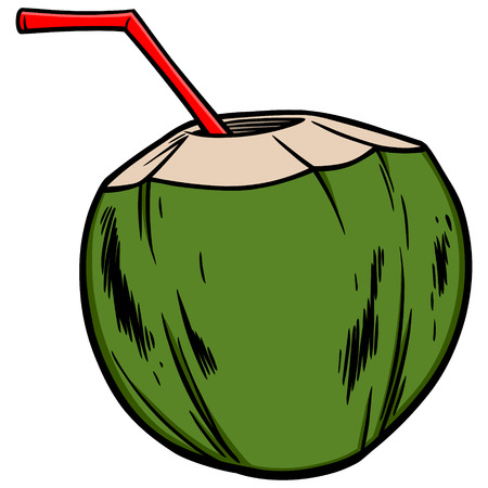 Coconut Waterのイラスト素材