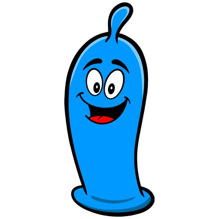 Condom Mascotのイラスト素材