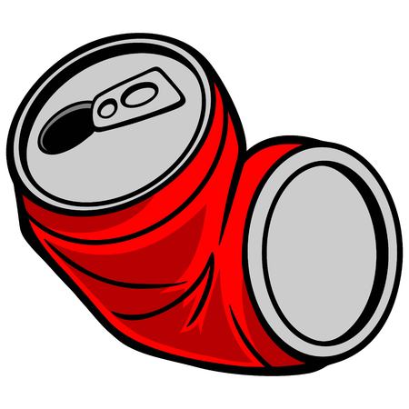 Crushed Canのイラスト素材