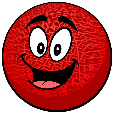 Dodgeball Mascotのイラスト素材