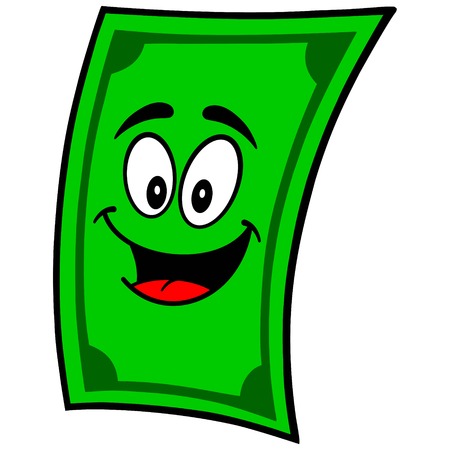 Dollar Mascotのイラスト素材