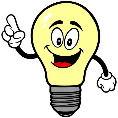 Light Bulb Talkingのイラスト素材