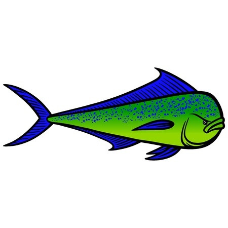 Mahi Mahiのイラスト素材