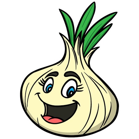 Onion Cartoonのイラスト素材