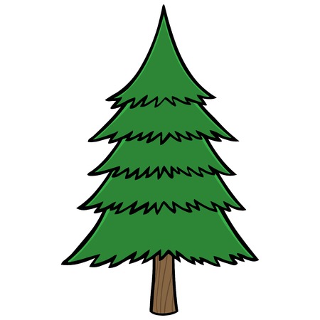 Pine Treeのイラスト素材