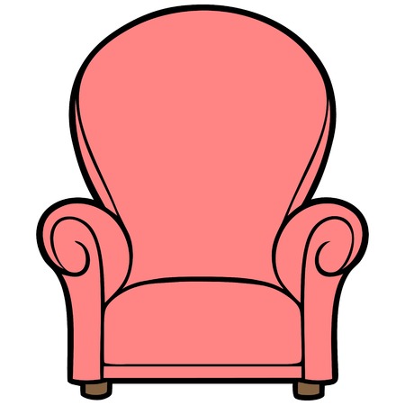 Pink Chairのイラスト素材