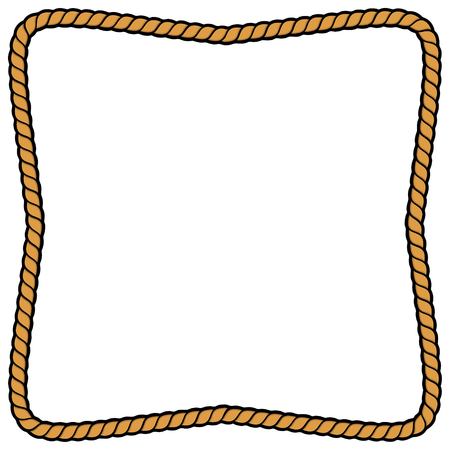 Rope Frameのイラスト素材
