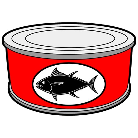 Tuna Canのイラスト素材