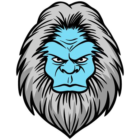 Yeti Headのイラスト素材