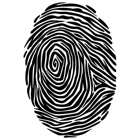 Fingerprintのイラスト素材