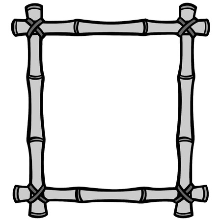 Bamboo Sign Illustrationのイラスト素材