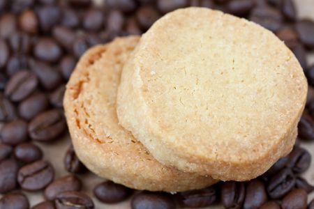Cookies and coffeeの写真素材