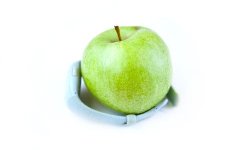 Apple and the watchの写真素材