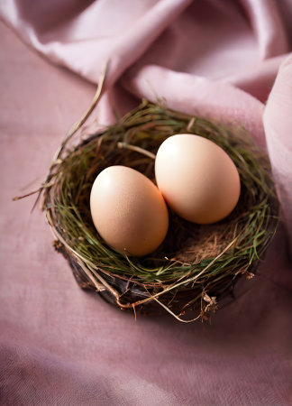 detailed Easter egg offers cozy sharp highquality focused vibe. Generative AI Generatedの素材