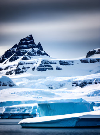 Antarctica: precise intricate excellent. Generative AI Generatedの素材