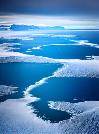 Antarctica: sharp precise detailed highest quality. Generative AI Generatedの素材