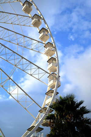 A big weel in south of franceの写真素材
