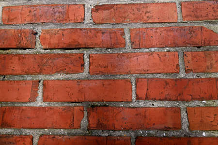 Old red bricks wall. Banner backgroundの写真素材