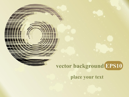 Abstract vector background with spotsのイラスト素材