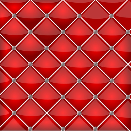 Vector red leather textureのイラスト素材