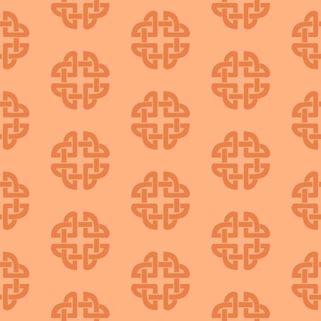 Seamless texture on an orange backgroundのイラスト素材