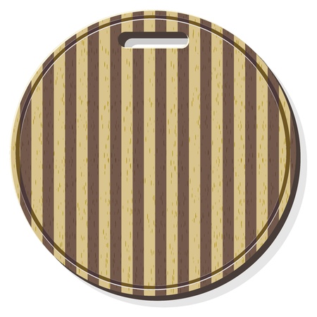 Vector illustration of a cutting boardのイラスト素材