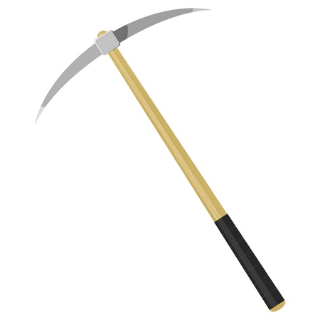 Vector illustration of axのイラスト素材