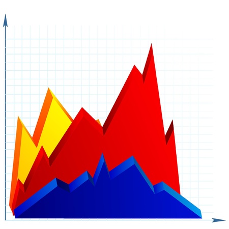 colored diagram のイラスト素材