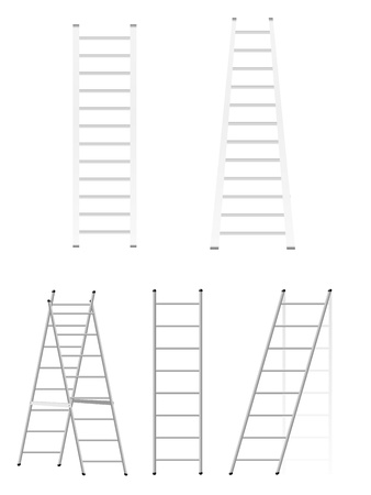 Set ladders. Vectorのイラスト素材